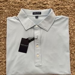 Good Deal❗️💲55⛳️NWT Peter Millar Crown Crafted Men's Golf Shirt,XXL Size