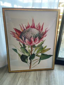 Large Flower Wall Art Decor
