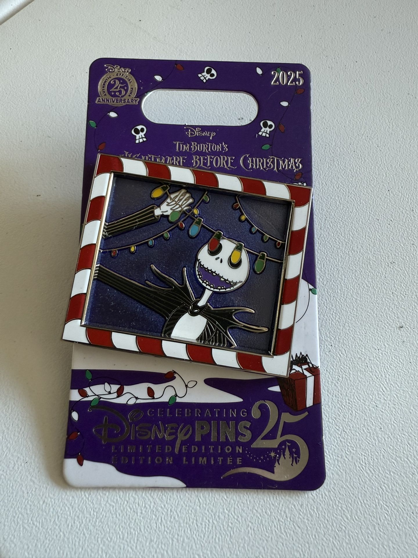 Nightmare Before Christmas Disney Pin Limited Edition 