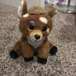 7” Ty beanie boos Buckley, the deer stuffed animal