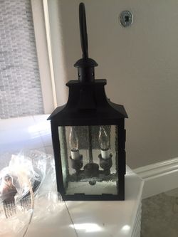 New outdoor light fixture from lamps plus