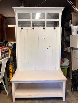 Rustic Entryway Bench