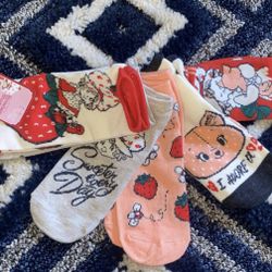 Strawberry Shortcake Socks