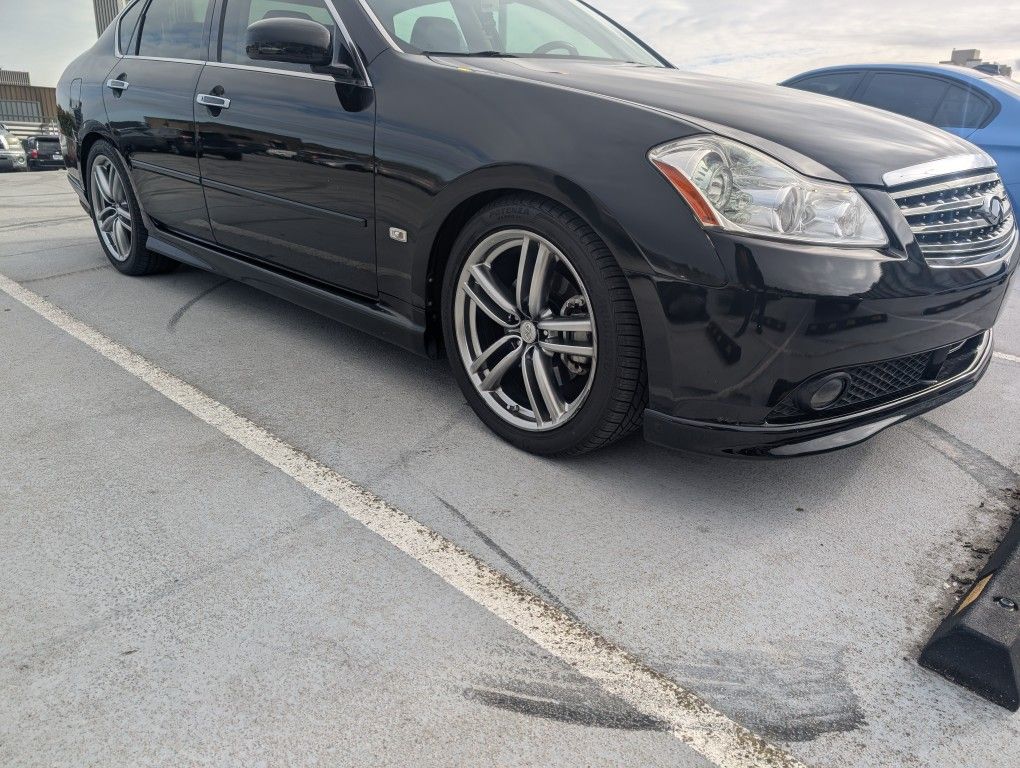 Sarona Lip Kit + OEM Bumpers – Infiniti M35/M45 (06–07) $450