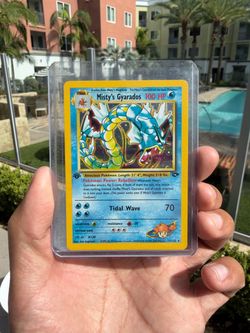 Misty’s Gyarados - Gym Challenge 1st Edition