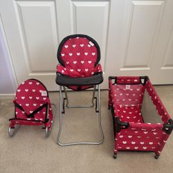 Baby Doll Accessories Set