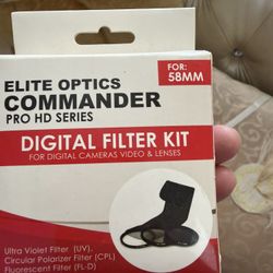 Elite Optics Commander Pro HD Series Digital Filter Kit 58mm