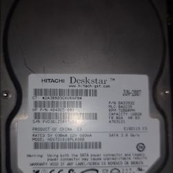 Hitachi Deskstar 160g SATA Hard Drive 