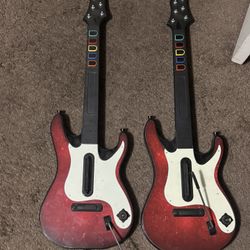 Guitar Hero guitars 