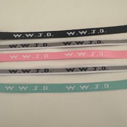 WWJD Adjustable bracelets 