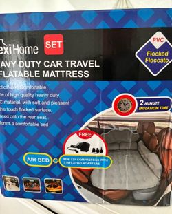 New Heavy Duty Car Travel Inflatable Mattress Camper Camping ⛺️ Outdoors Must Sell For SUV Truck 🛻  Summer Rv Inflatable Mattress