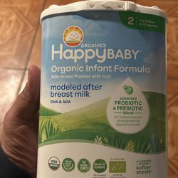 Happy baby organic formula