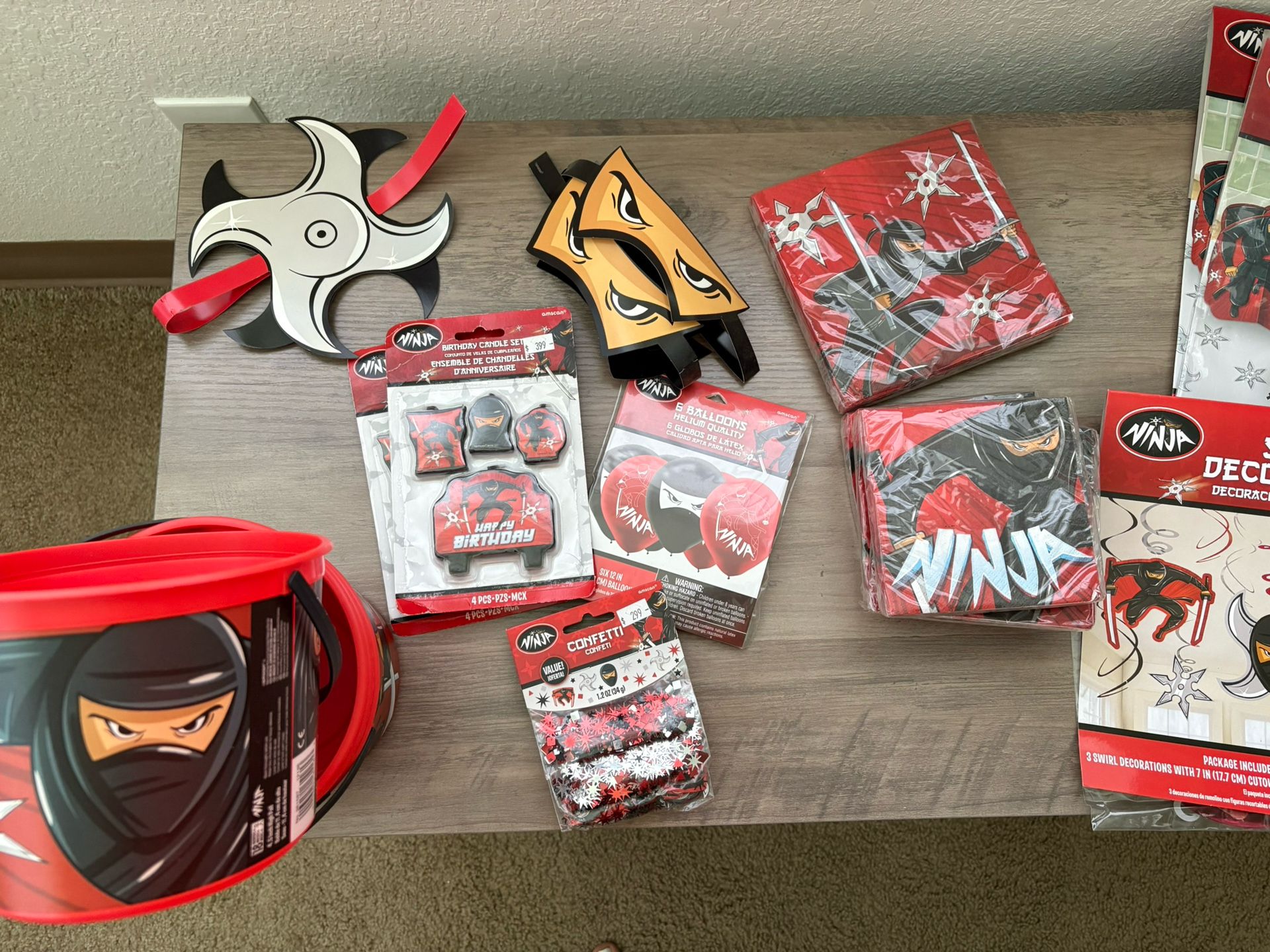Ninja Decorations