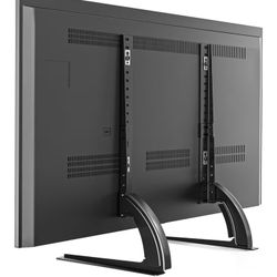 TV Stand Mount, Universal TV Stand Tabletop for 22 to 65 inch Plasma LCD LED Flat Screen TVs, Strong TV Legs Holds up to 88lbs, Height Adjustable