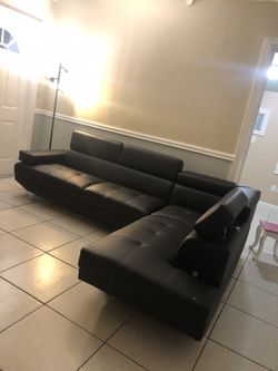 Leather Couch Almost New