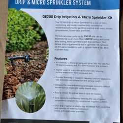 Drip Irrigation & micro sprinkler Kit
