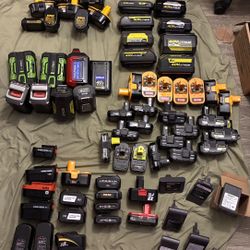 🔋 HUGE Tool Battery Blowout – Ryobi, DeWalt, EGO, Toro – TESTED & READY