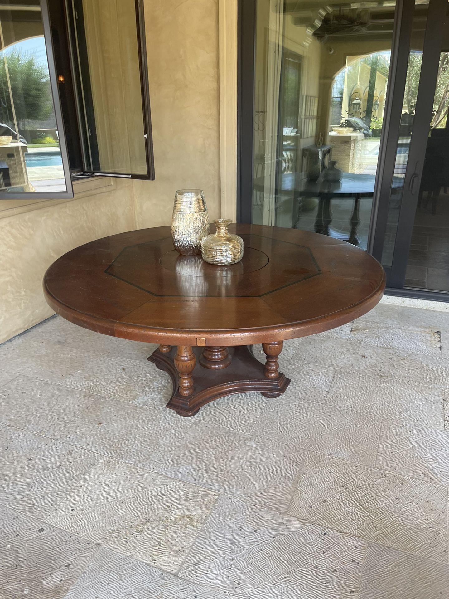 French Style Breakfast/Dining Table With Extensions