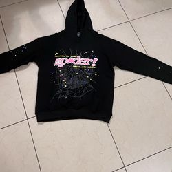Spider hoodie black