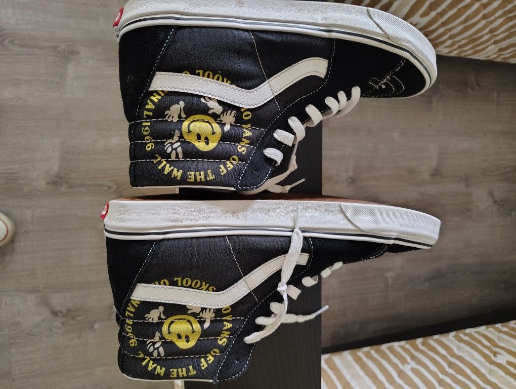 **Vans Colorful High-Top Shoes (Size 12)**  