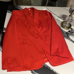 Red Blazer Size L