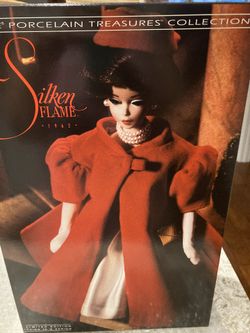 Silken Flame Barbie new in original shipping box