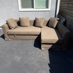 Sleeper sectional with storage
