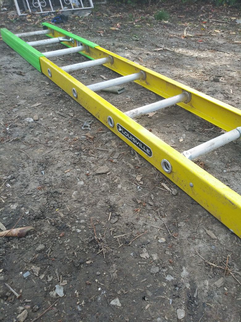 Lewisville fiberglass 12 foot ladder