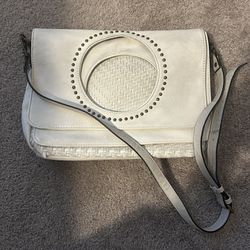 Vici White Cross Body Handbag