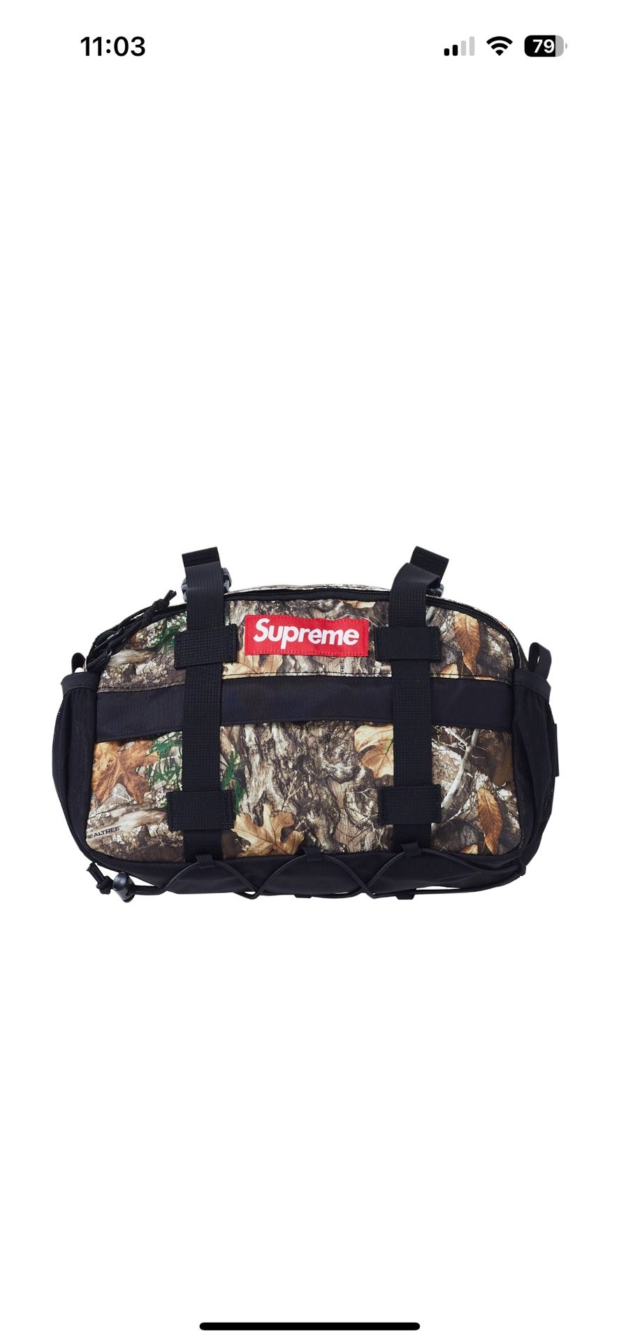 Supreme Real Tree Camo Waist Bag