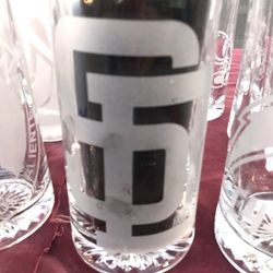 Glass mugs