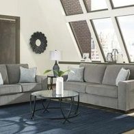ASHLEY - ALTARI ALLOY SOFA LOVESEAT LIVING ROOM SET EASY FINANCING