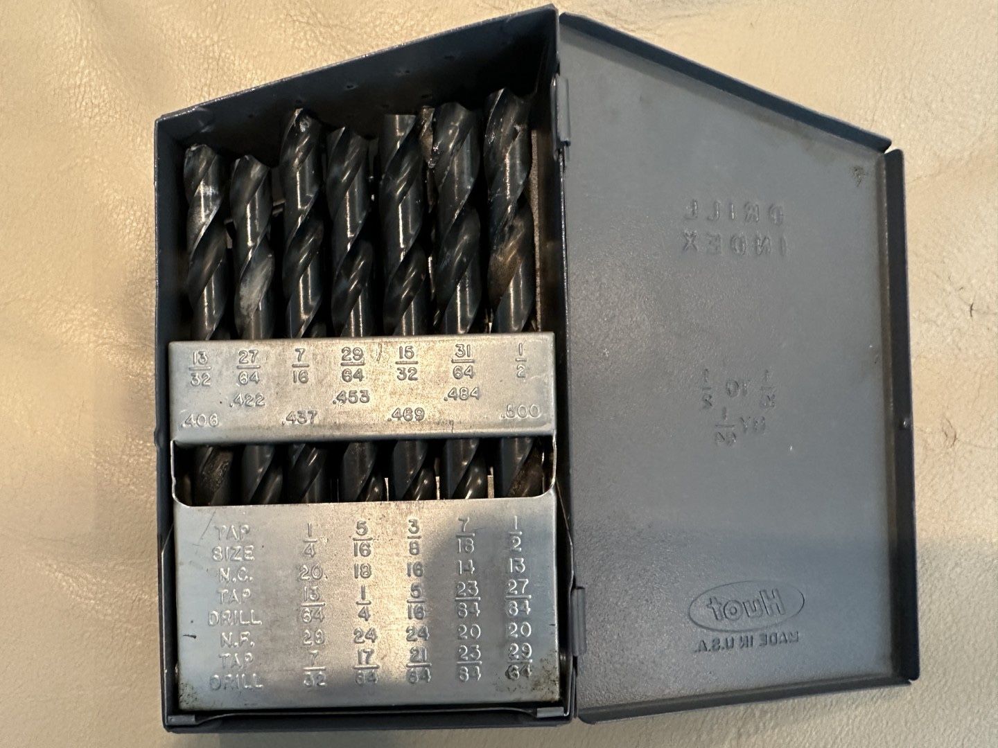 ***Drill Index Greenfield Industries MADE IN THE USA***