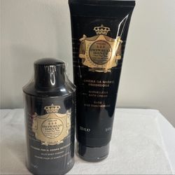 Perlier Imperial Honey Body Powder Silky  And Bath Cream