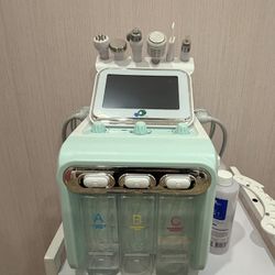 7 In 1 Facial Oxygen Hydro DermabrasionBubble Machine Face Hydro Machine