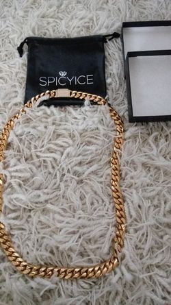 Gold Miami Cuban Link Chain