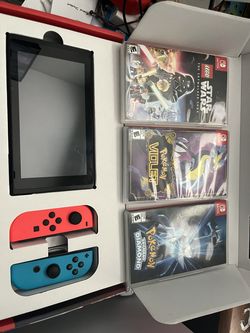 Nintendo Switch + Games