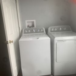 Washer/ Dryer And refrigerator