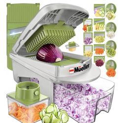 Mueller 12 Blade Pro Series Mandoline And Food Chopper 