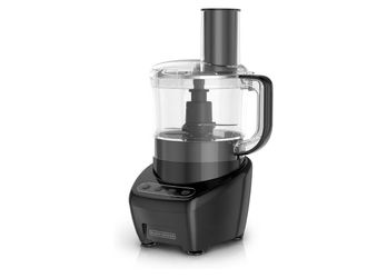 BLACK+DECKER Easy Assembly 8-Cup Food Processor, Black, FP4200B, New Opened Box