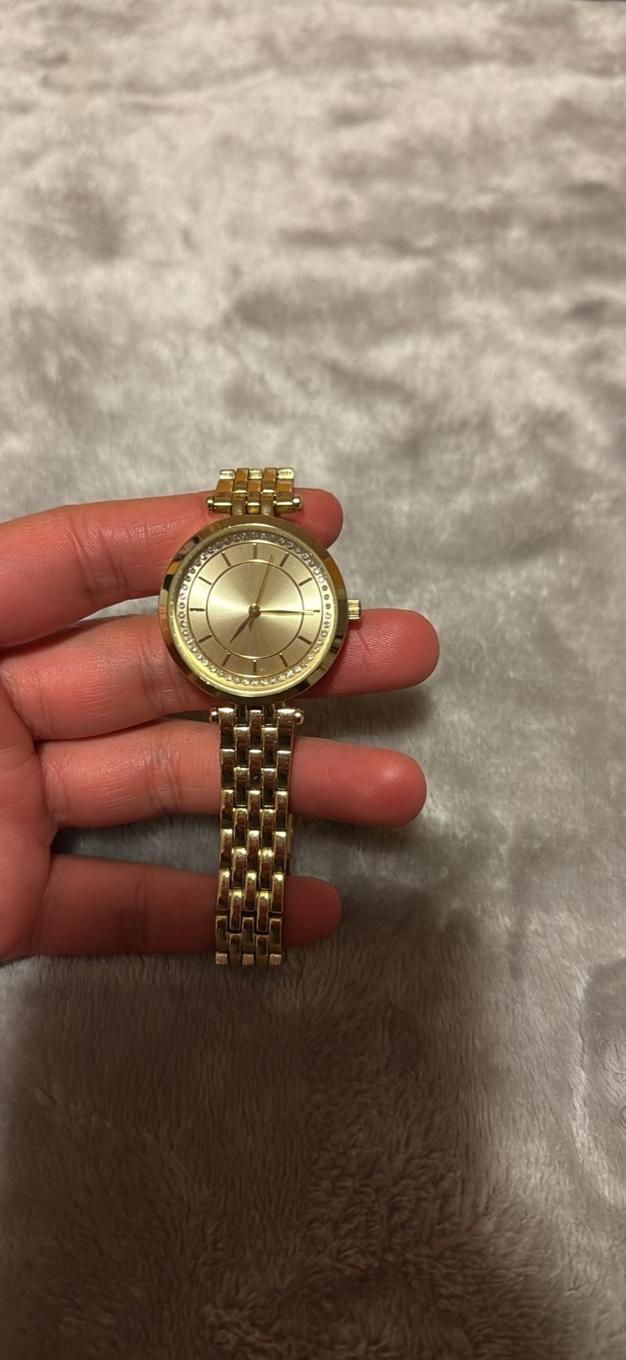 Gold Steel Watch (FMDMC105)
