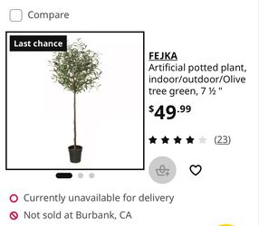 IKEA FEJKA Artificial Olive Tree Plant