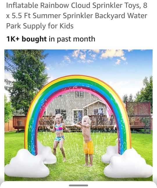 Kids Inflatable Sprinkler Toy