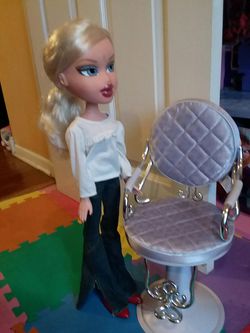 Bratz doll and toy salon chair