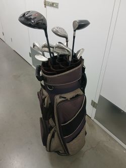 Golf set,driver,bag,wedges rh$140firm