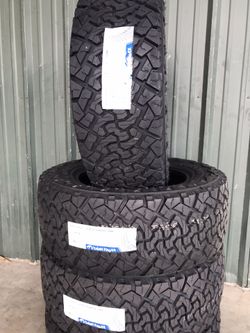 35/12:50/20⚡️Allterrain ✨4 new tires💥2 years warranty 👍10 ply ✨load range -E