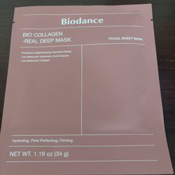 Biodance Korean Over Night Hydrogel Mask 