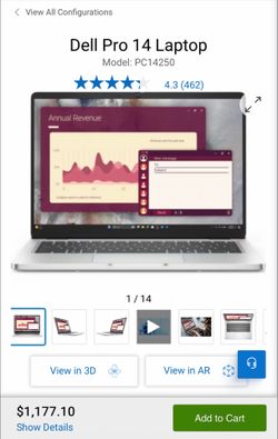 Dell pro 14  Laptop