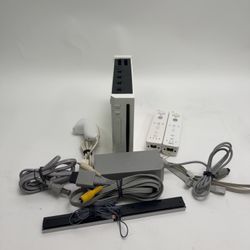 Nintendo Wii Video Game Console RVL-001 White