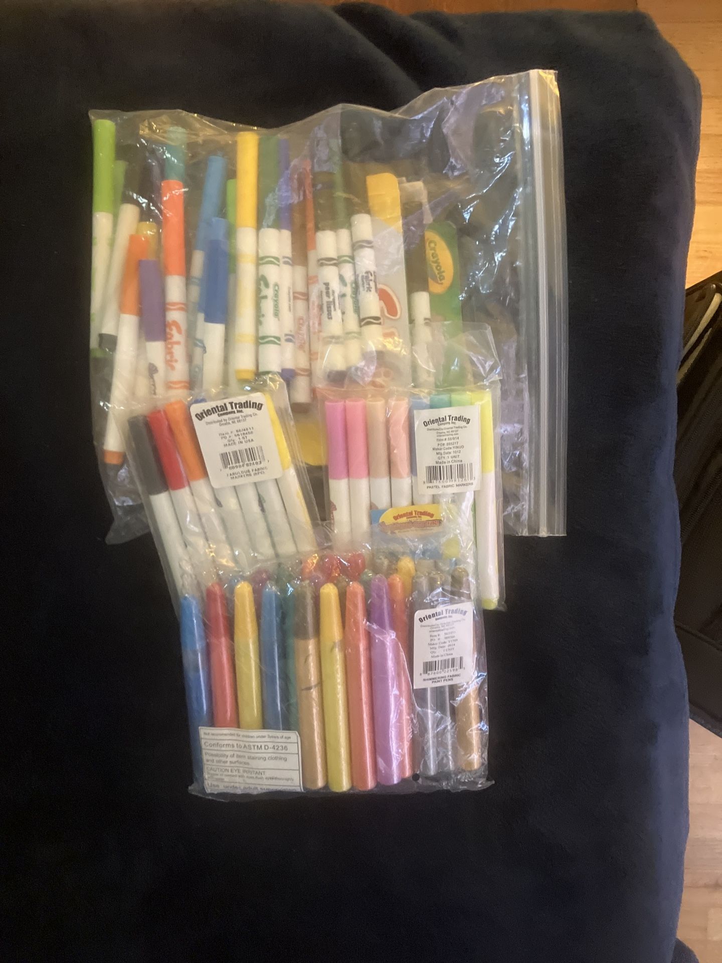 Fabric and Fabric Paint Pens